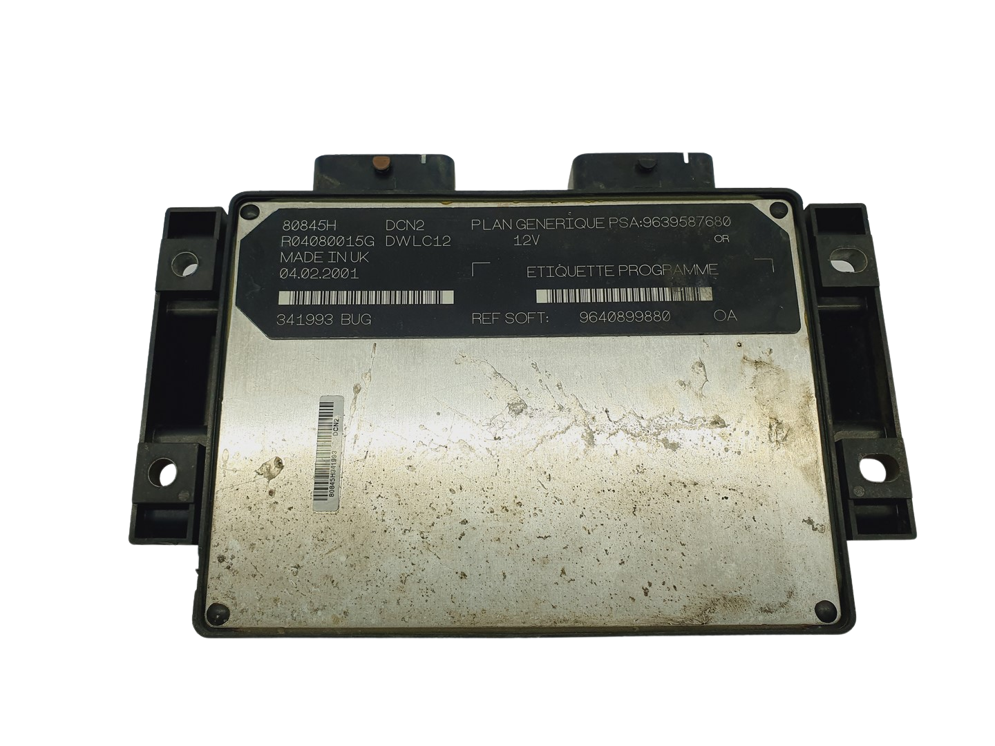 Ohjausyksikkö 9639587680 9640899880 R04080015G 80845H PSA Lucas 68197 main product photo