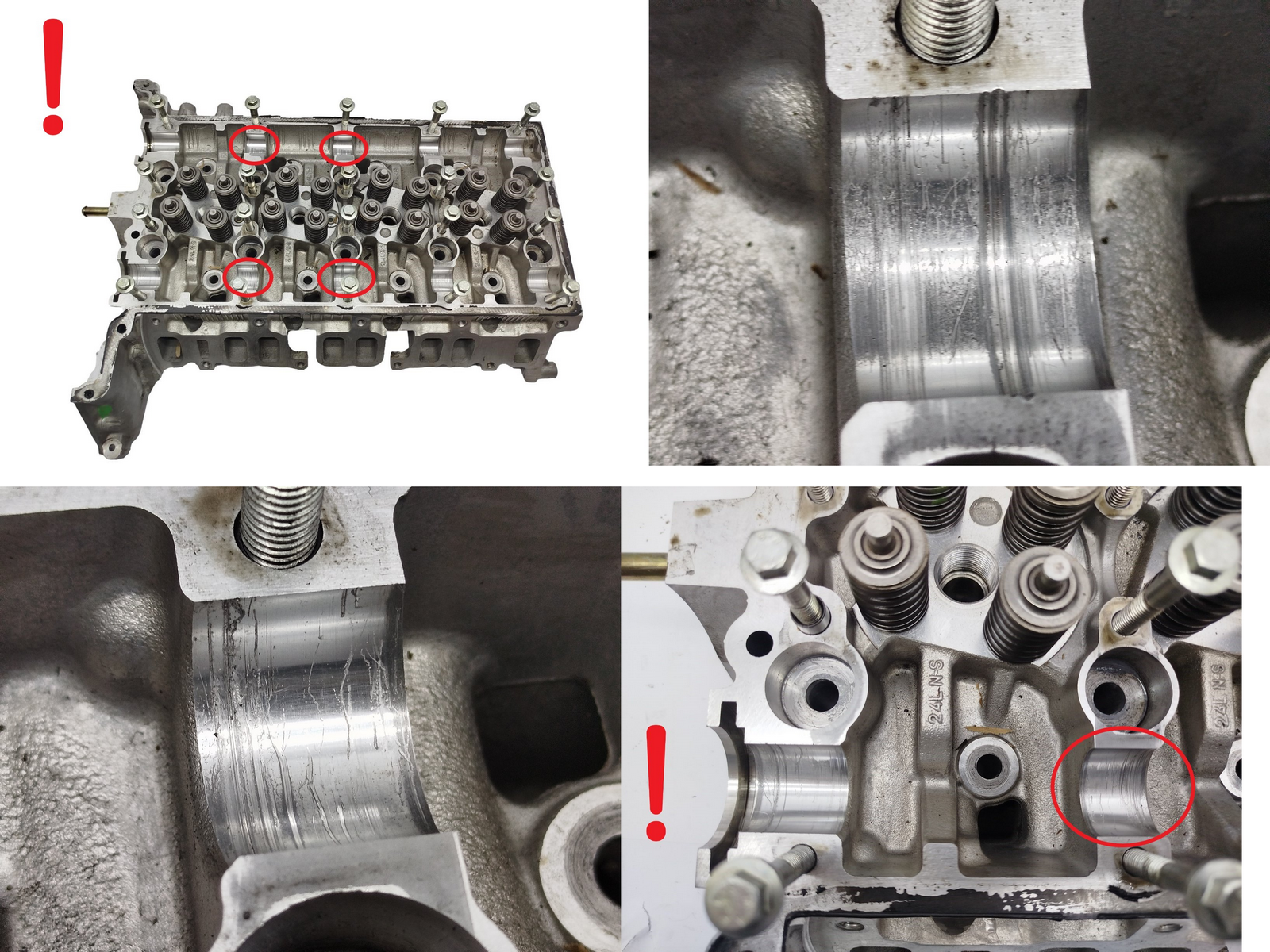 Sylinterikansi Ford Transit YC1Q-6090-BB YC1Q6090BB 2.4 TDCI F4FA main product photo