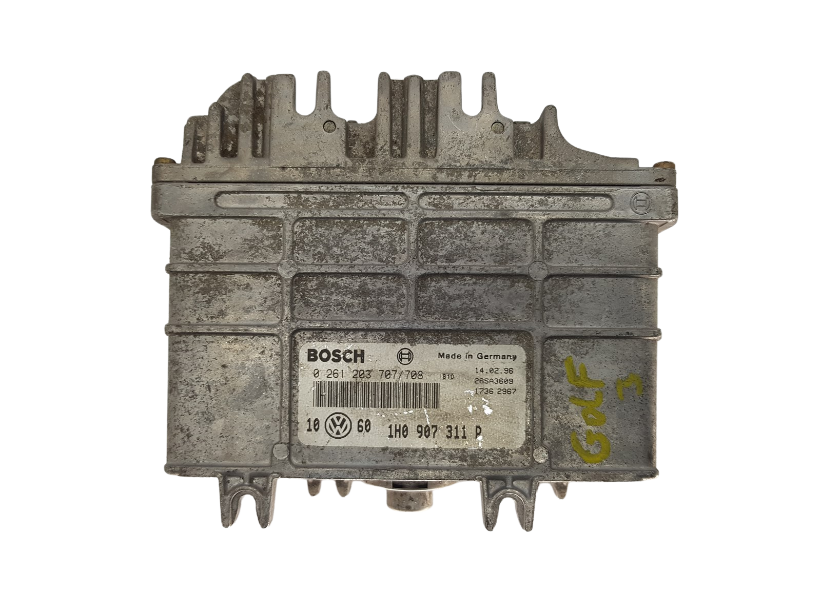 Ohjausyksikkö 1H0907311P 0261203707 VW Bosch 2818 main product photo