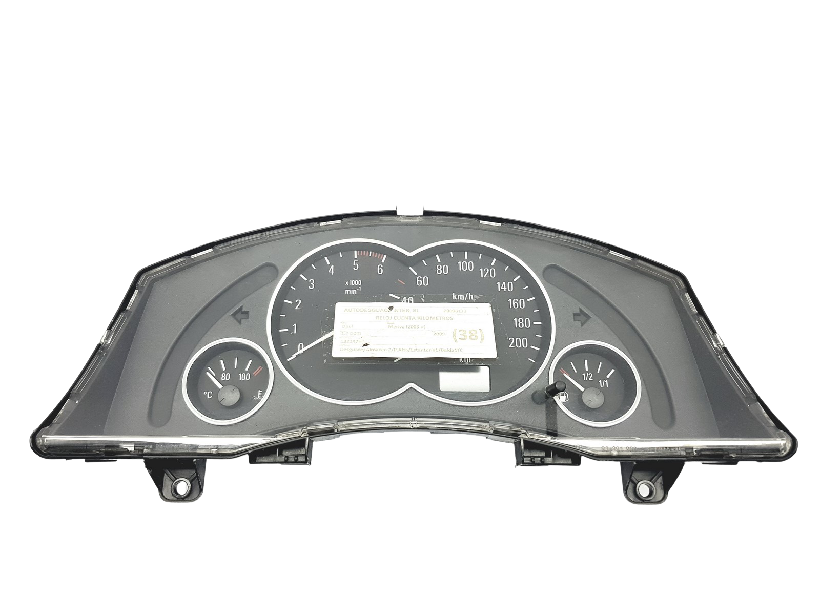 Kierroslukumittari Opel Meriva 13173381XT 110080162026 49938 main product photo