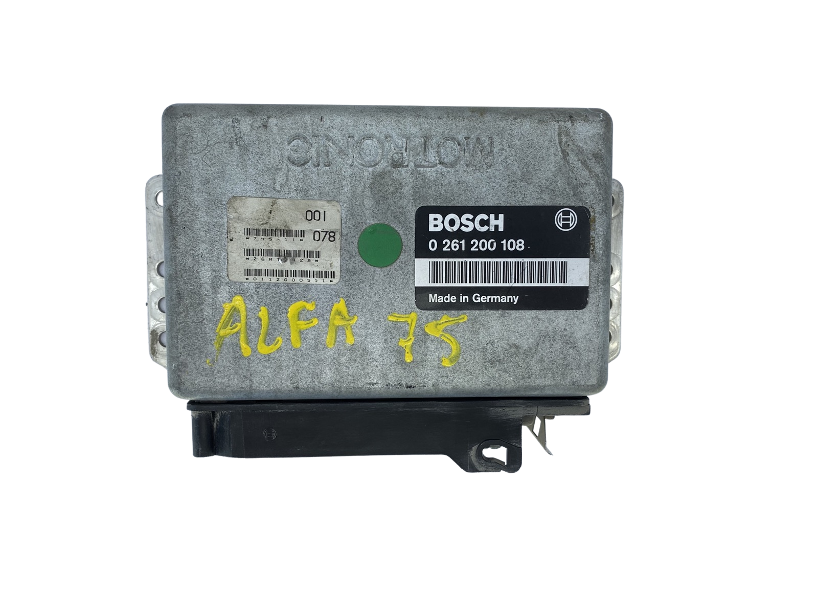 Ohjausyksikkö 0261200108 Alfa Romeo Bosch 52486 main product photo