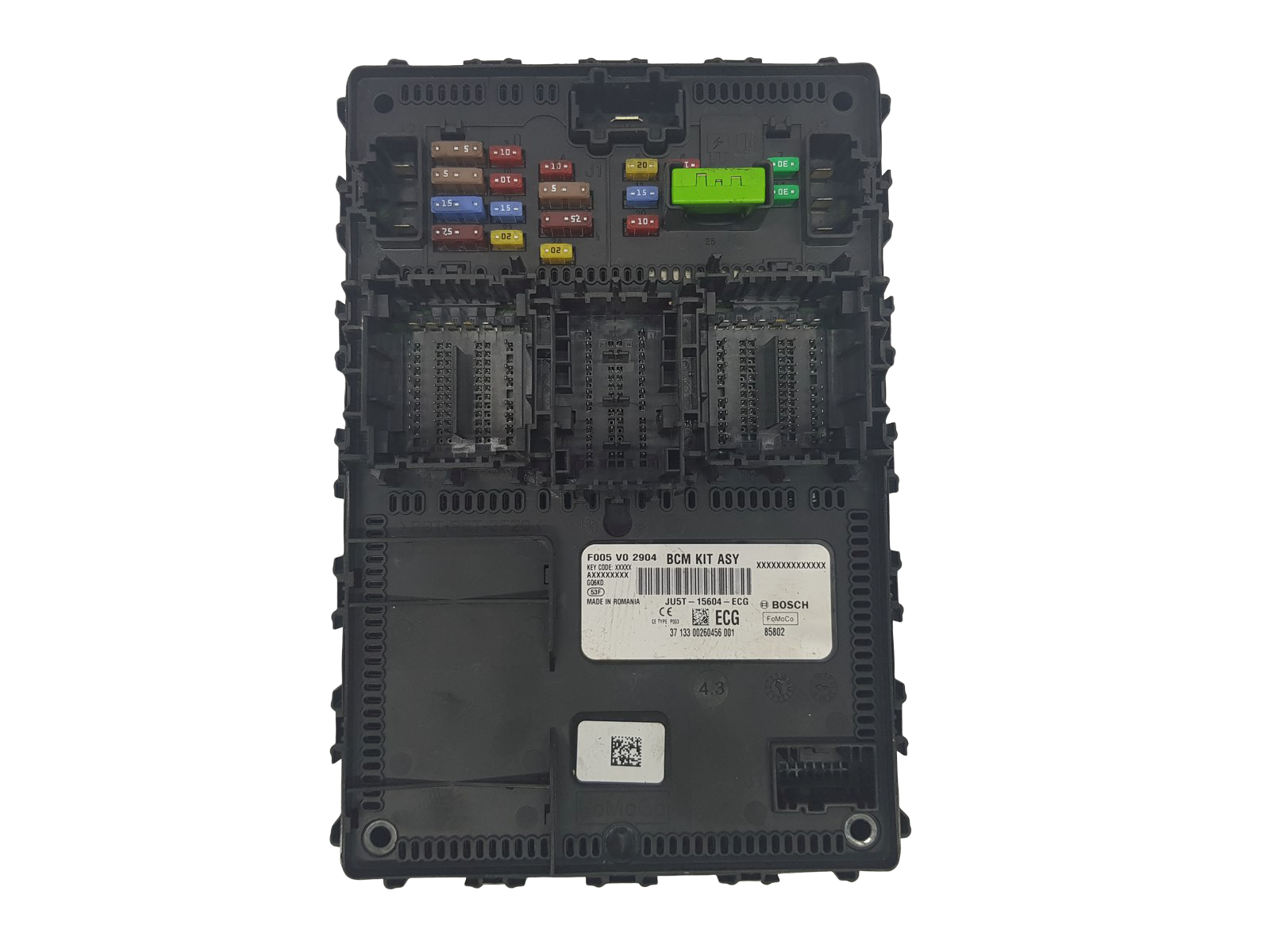 Ohjausyksikkö Ford JU5T-15604-ECG F005V02904 Bosch main product photo