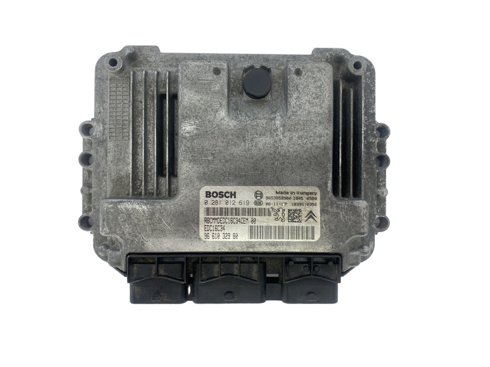 Ohjausyksikkö 0281012619 9661032980 9653958980 PSA Bosch 53524 main product photo