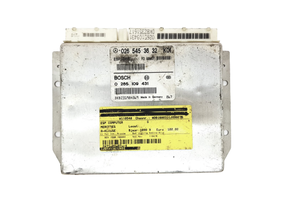 Ohjausyksikkö ESP 0265453632 0265109431 Mercedes Bosch 18658 main product photo