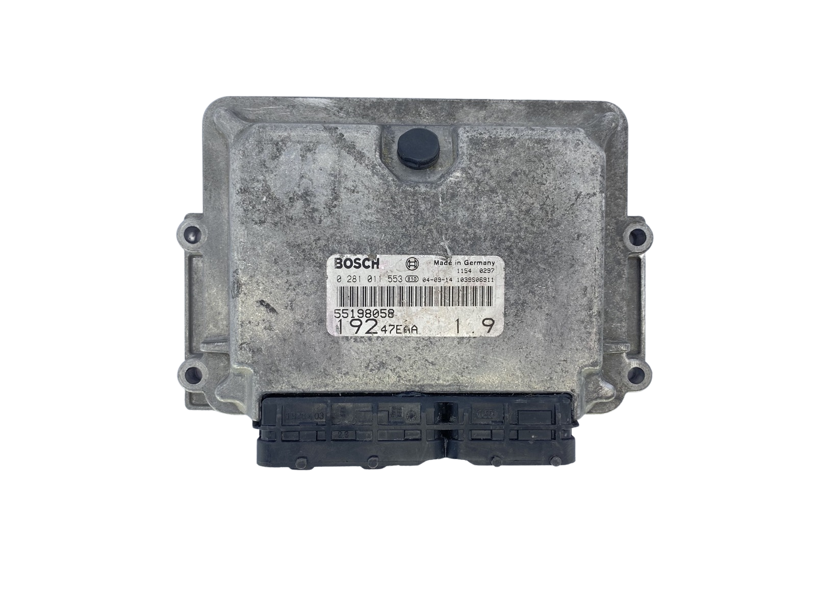 Ohjausyksikkö 55198058 0281011553 19247EAA Fiat Bosch 53923 main product photo