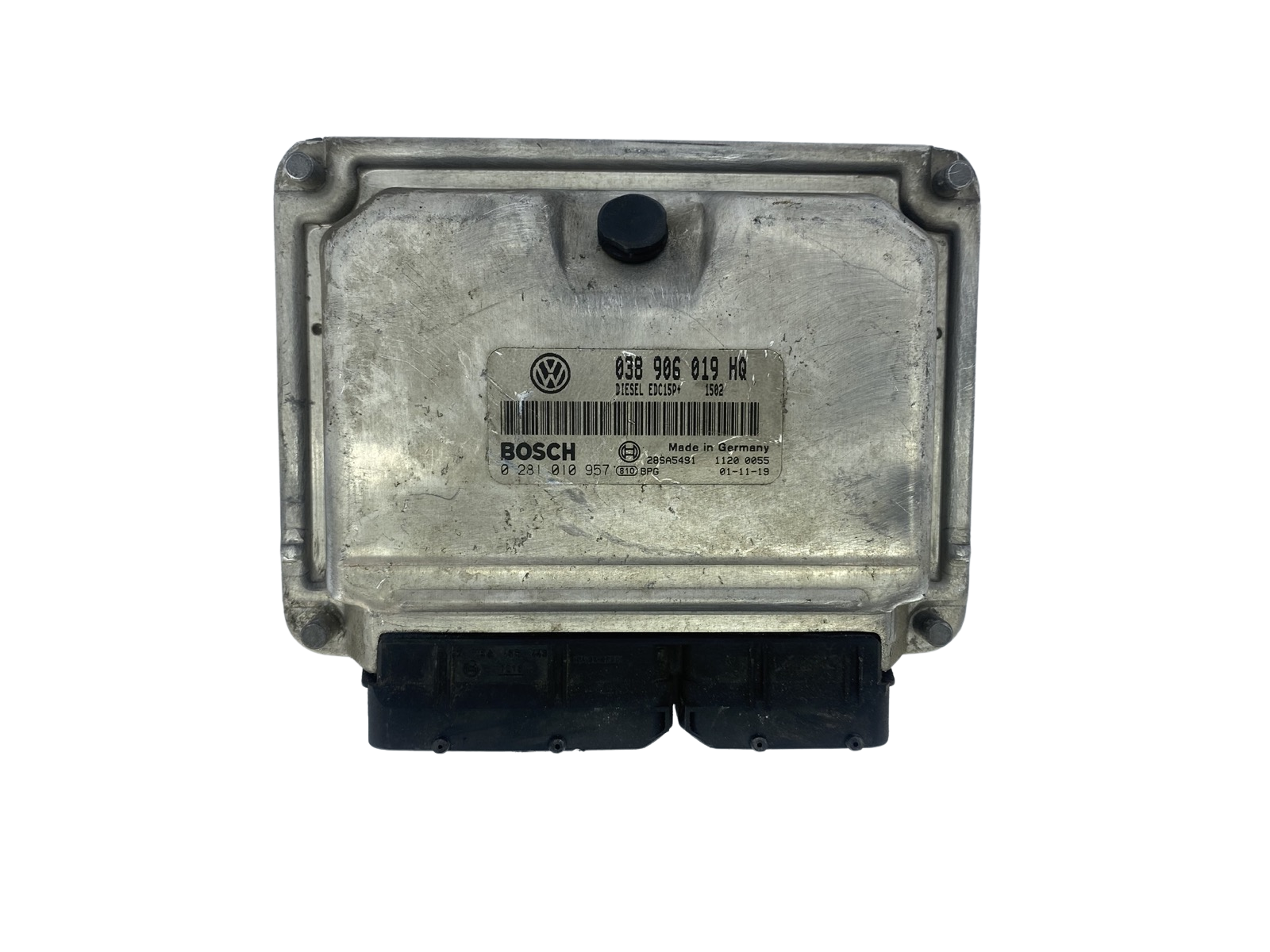 Ohjausyksikkö 038906019HQ 0281010957 VW Seat Bosch 50986 main product photo