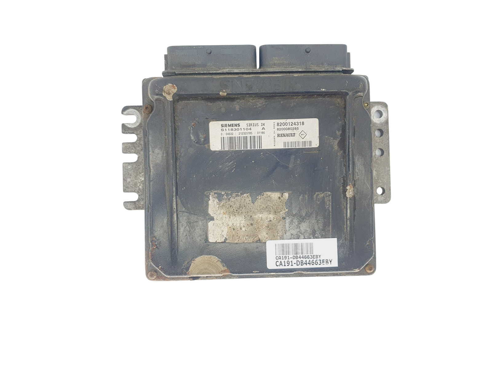 Ohjausyksikkö S118301104A 8200124318 8200080285 Renault Siemens 44663 main product photo