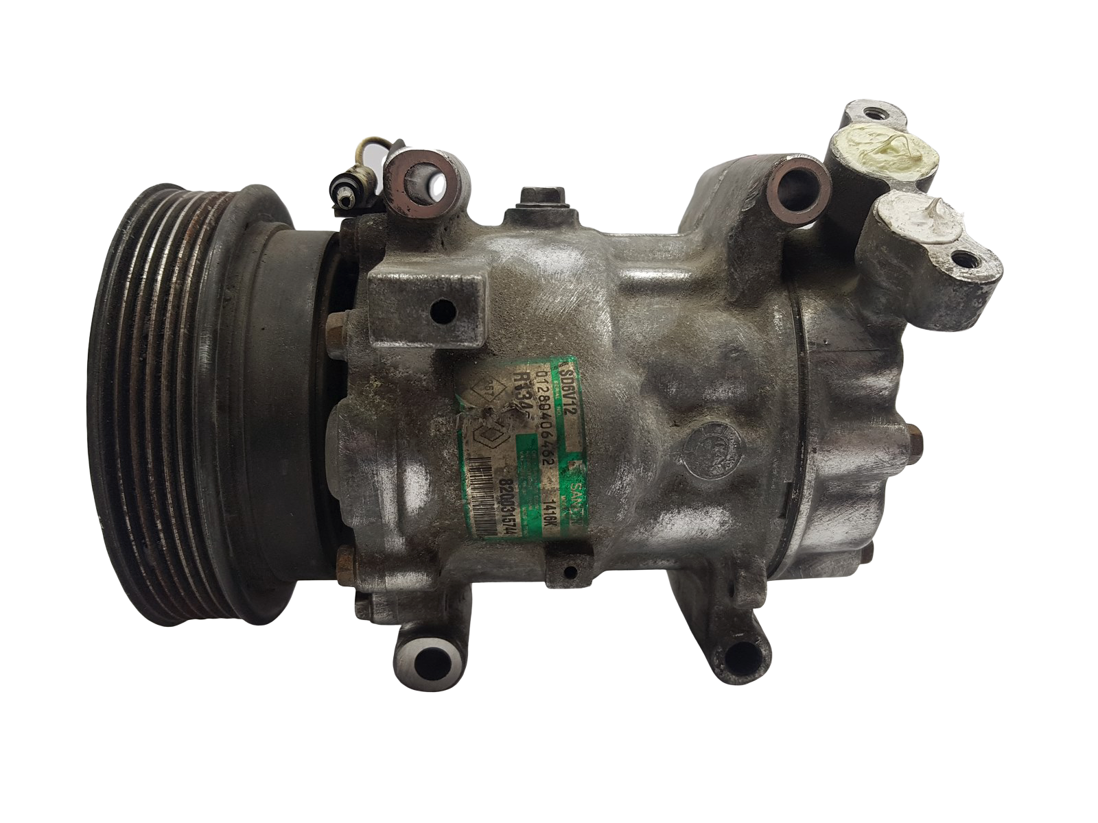 Ilmastoinnin Kompressori Renault 8200315744 SD6V12 1416K Sanden 7150 main product photo