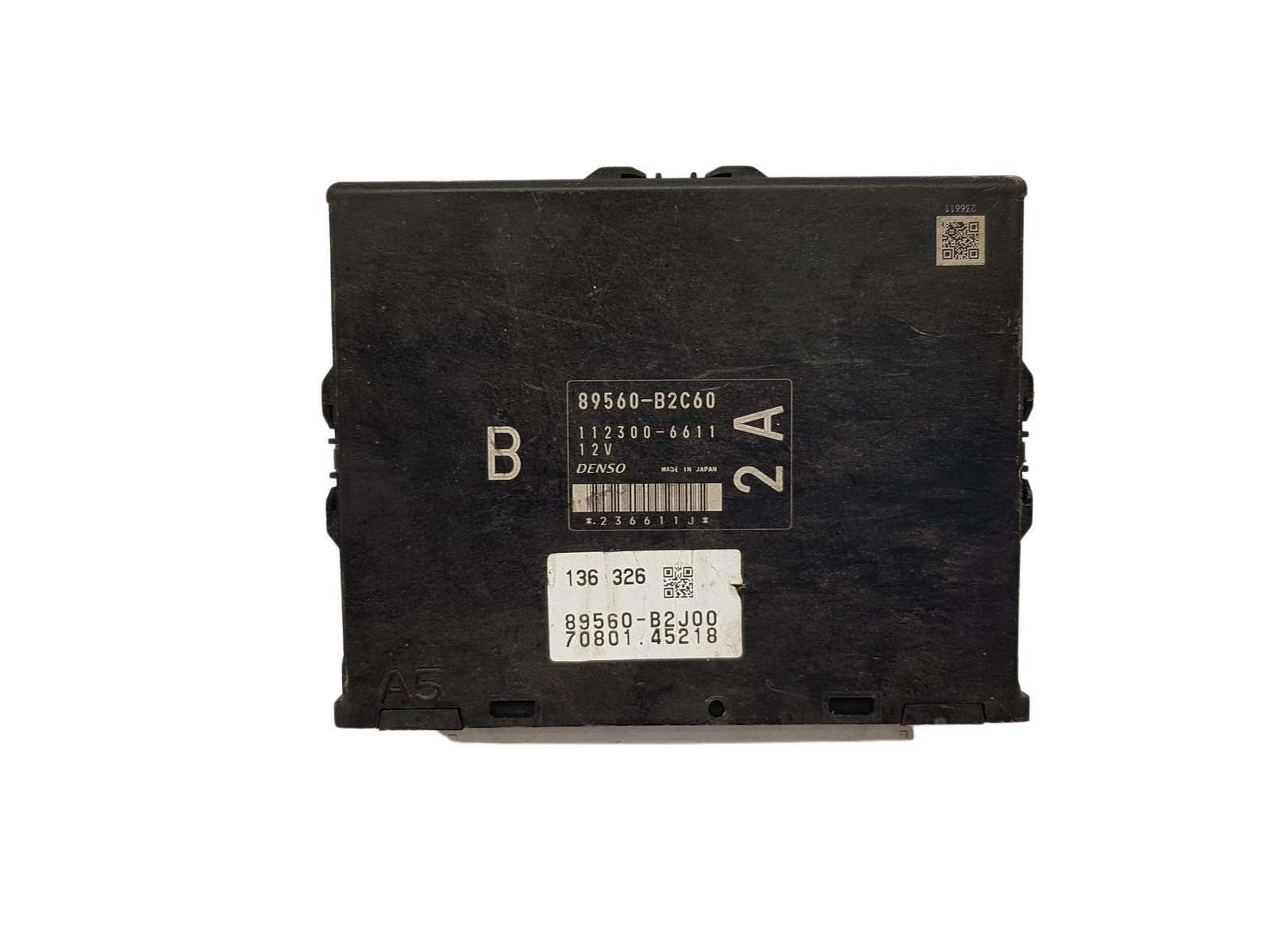 Ohjausyksikön moduuli Daihatsu 89560-B2C60 112300-6611 89560-B2J00 Denso main product photo