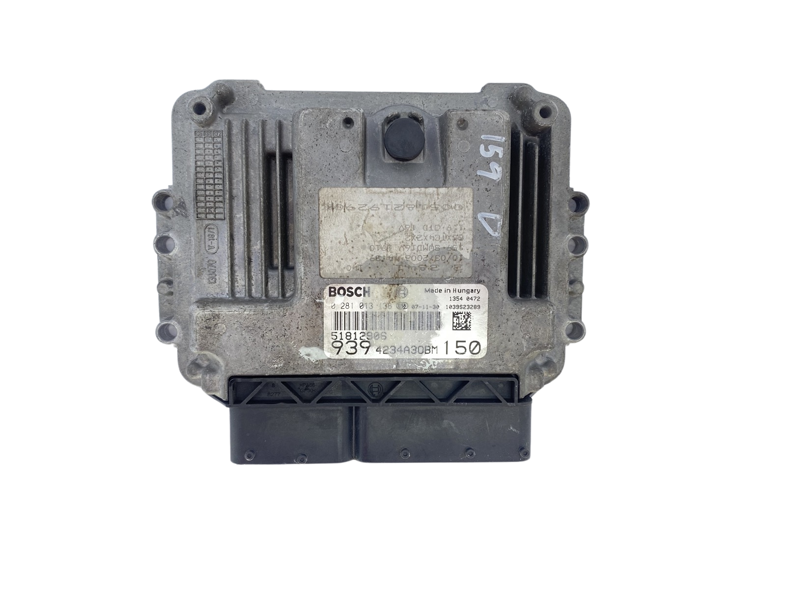 Ohjausyksikkö 0281013138 51812906 4234A30BM Alfa Romeo Bosch 61103 main product photo