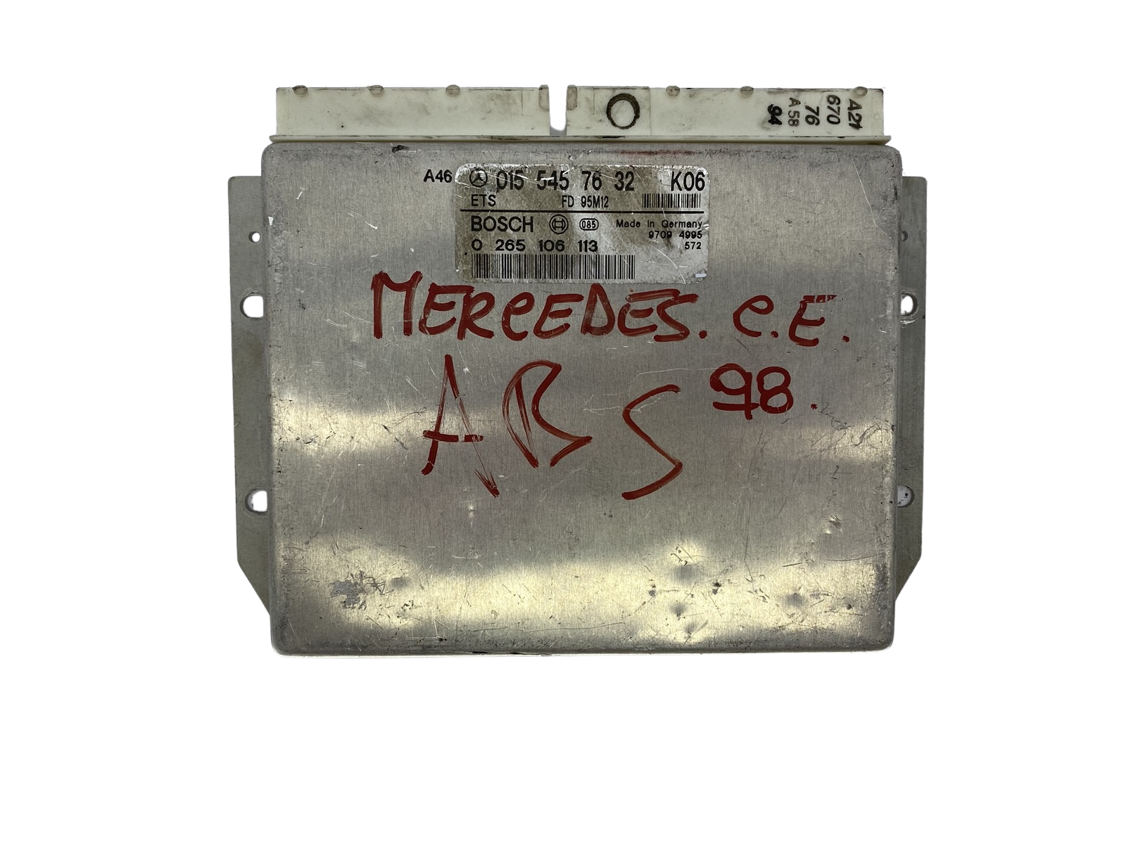 Ohjausyksikkö ETS Mercedes 0155457632 K06 0265106113 Bosch 53850 main product photo