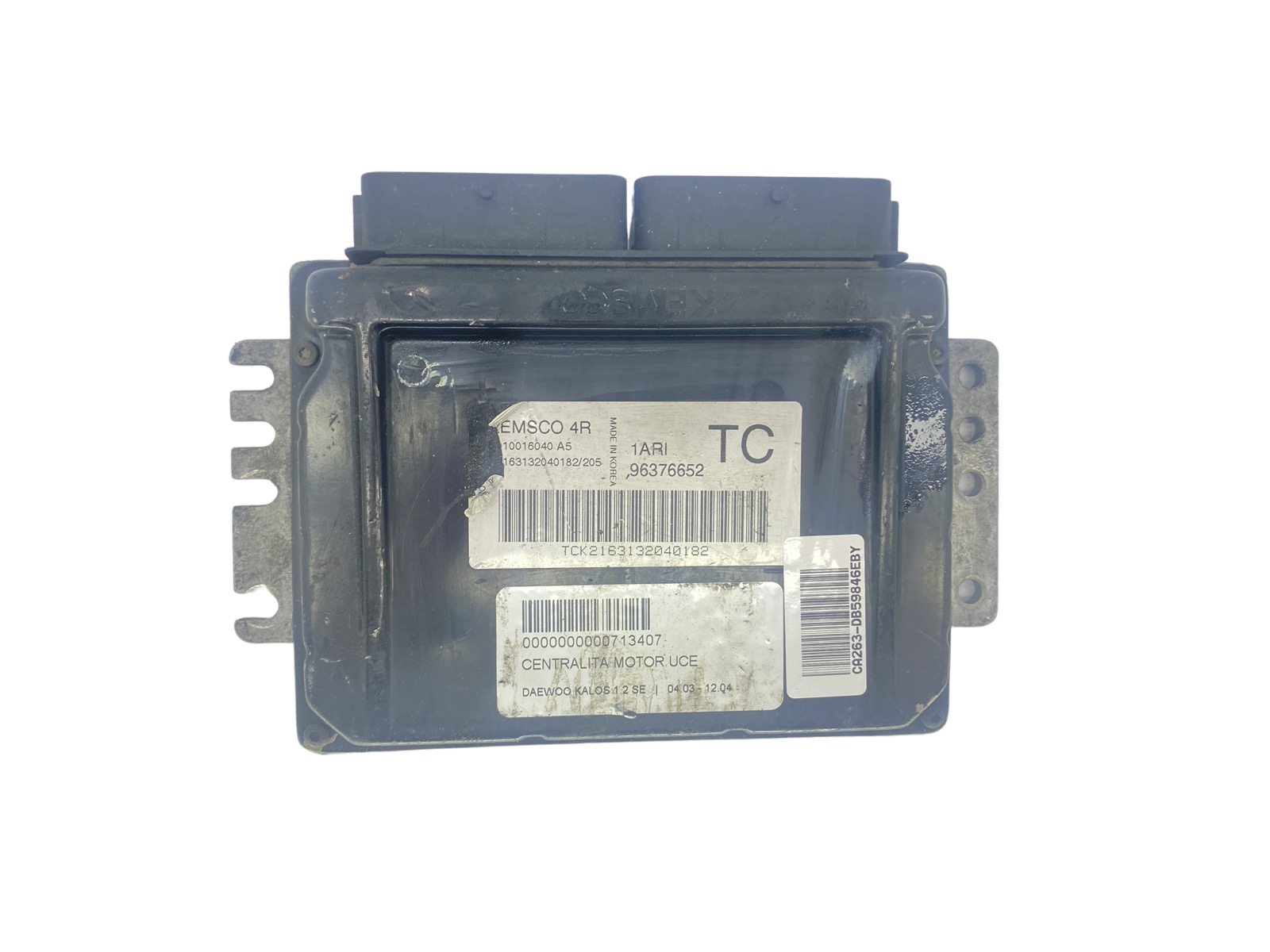 Ohjausyksikkö 96376652 S010016040A5 Chevrolet Daewoo Kemsco 59846 main product photo