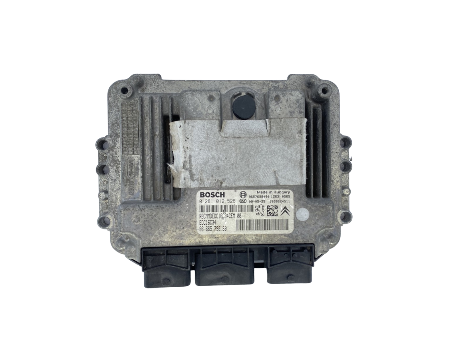 Ohjausyksikkö 0281012526 9666579080 9657699480 PSA Bosch 60401 main product photo