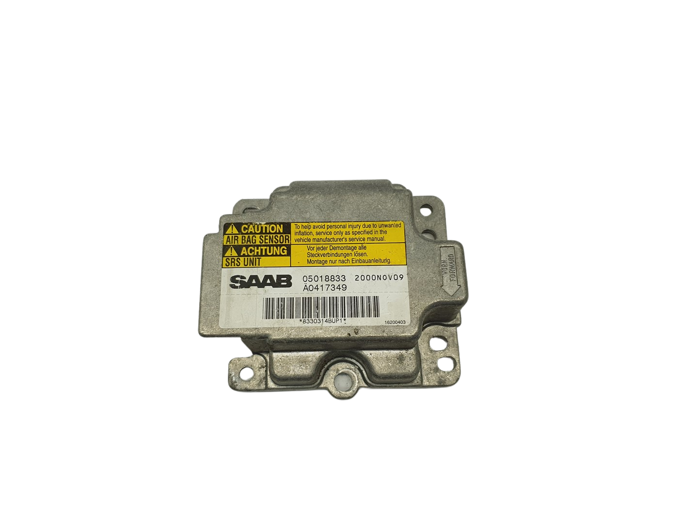 Ohjausyksikön moduuli 05018833 A0417349 Saab Bosch 69180 main product photo