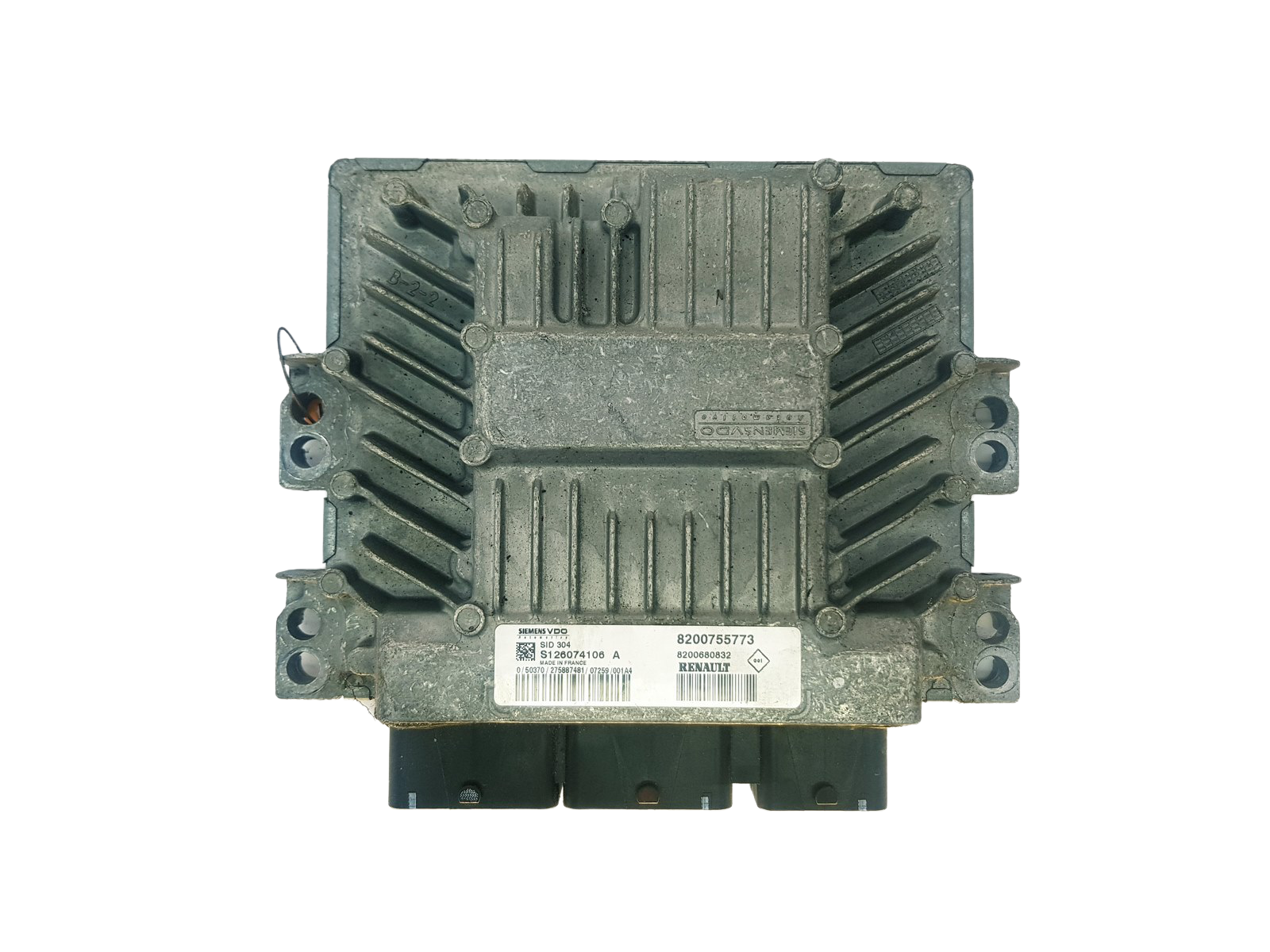 Ohjausyksikkö Renault S126074106A 8200755773 8200680832 Siemens 32491 main product photo