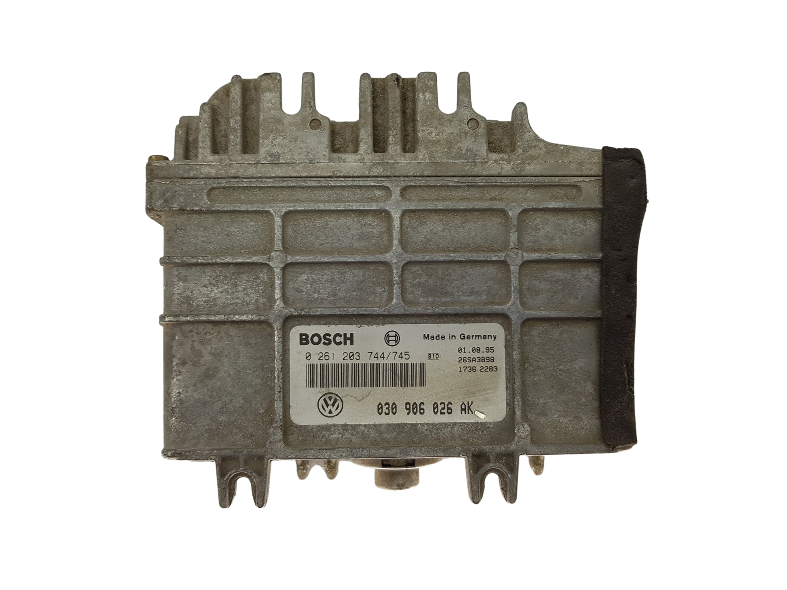 Ohjausyksikkö 030906026AK 0261203744/745 Volkswagen Bosch 13670 main product photo