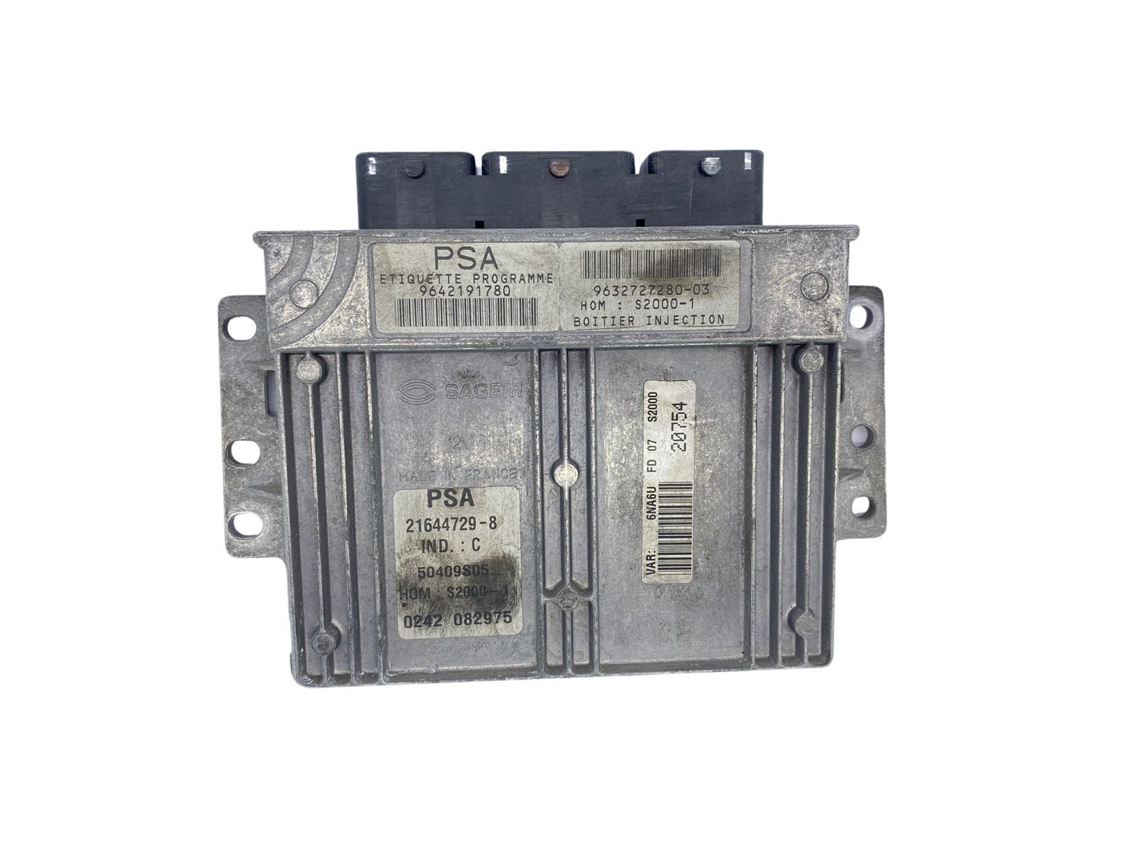 Ohjausyksikkö 9642191780 9632727280-03 21644729-8 PSA Sagem 63041 main product photo