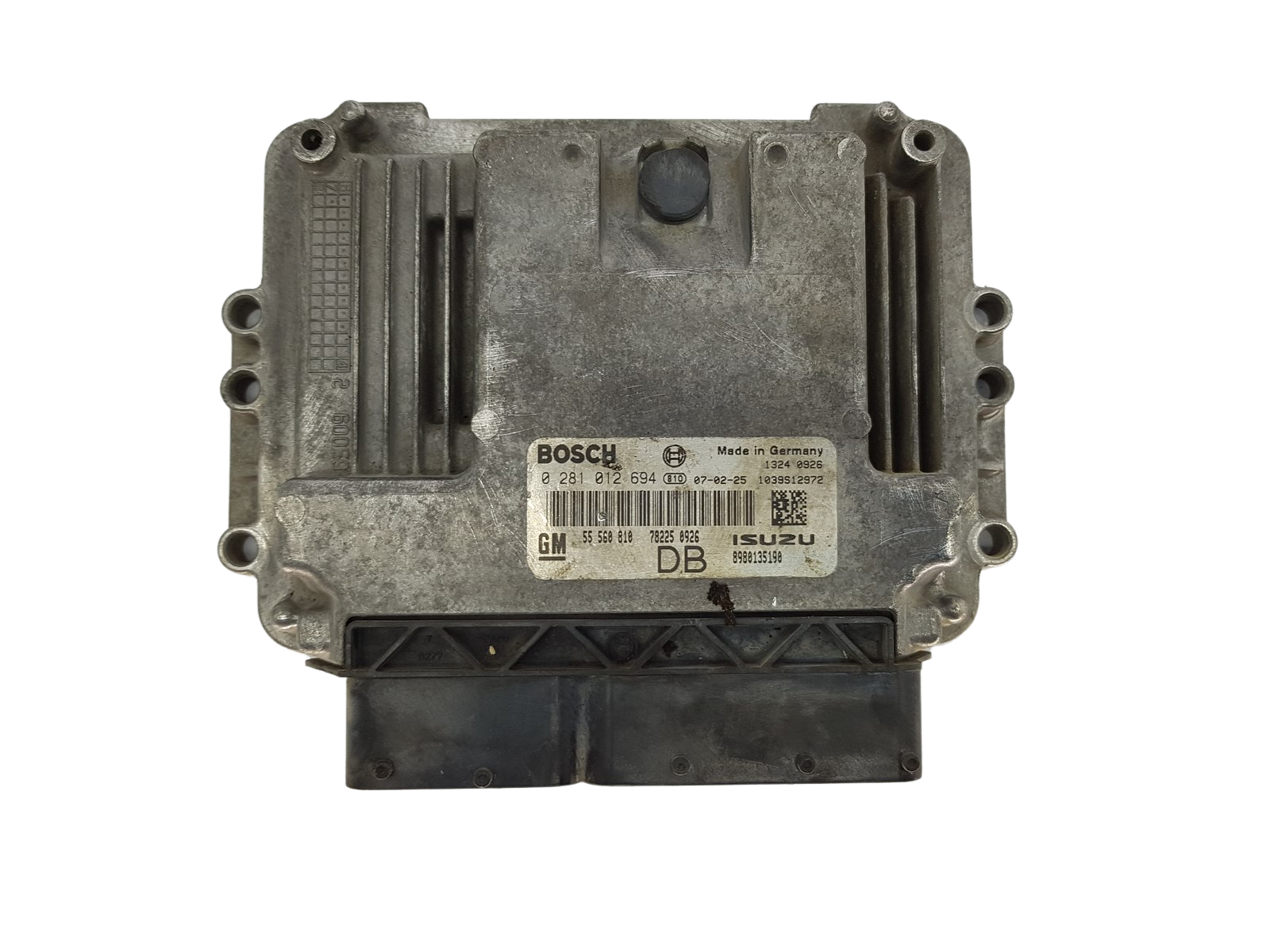 Ohjausyksikkö Opel 55560810 0281012694 8980135190 Bosch GM 14598 main product photo