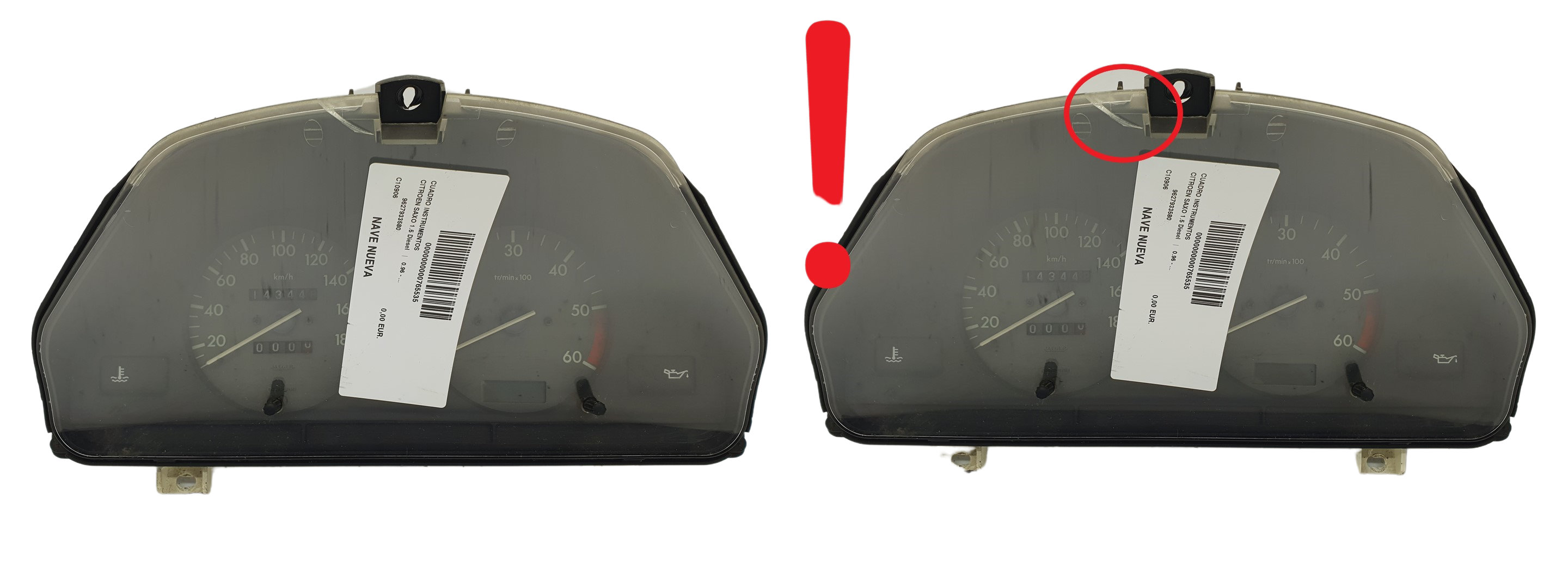 Nopeusmittari Citroen Saxo 9627933580 09028029908 61076 main product photo