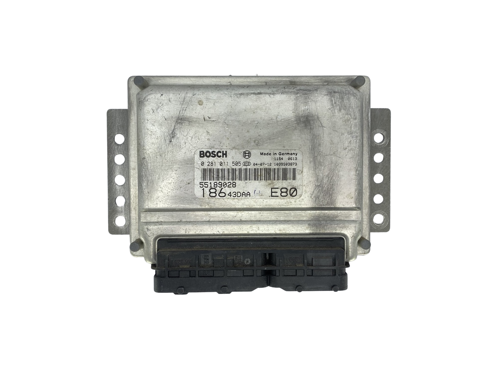 Ohjausyksikkö 55189028 0281011505 18643DAA Fiat Bosch 58163 main product photo