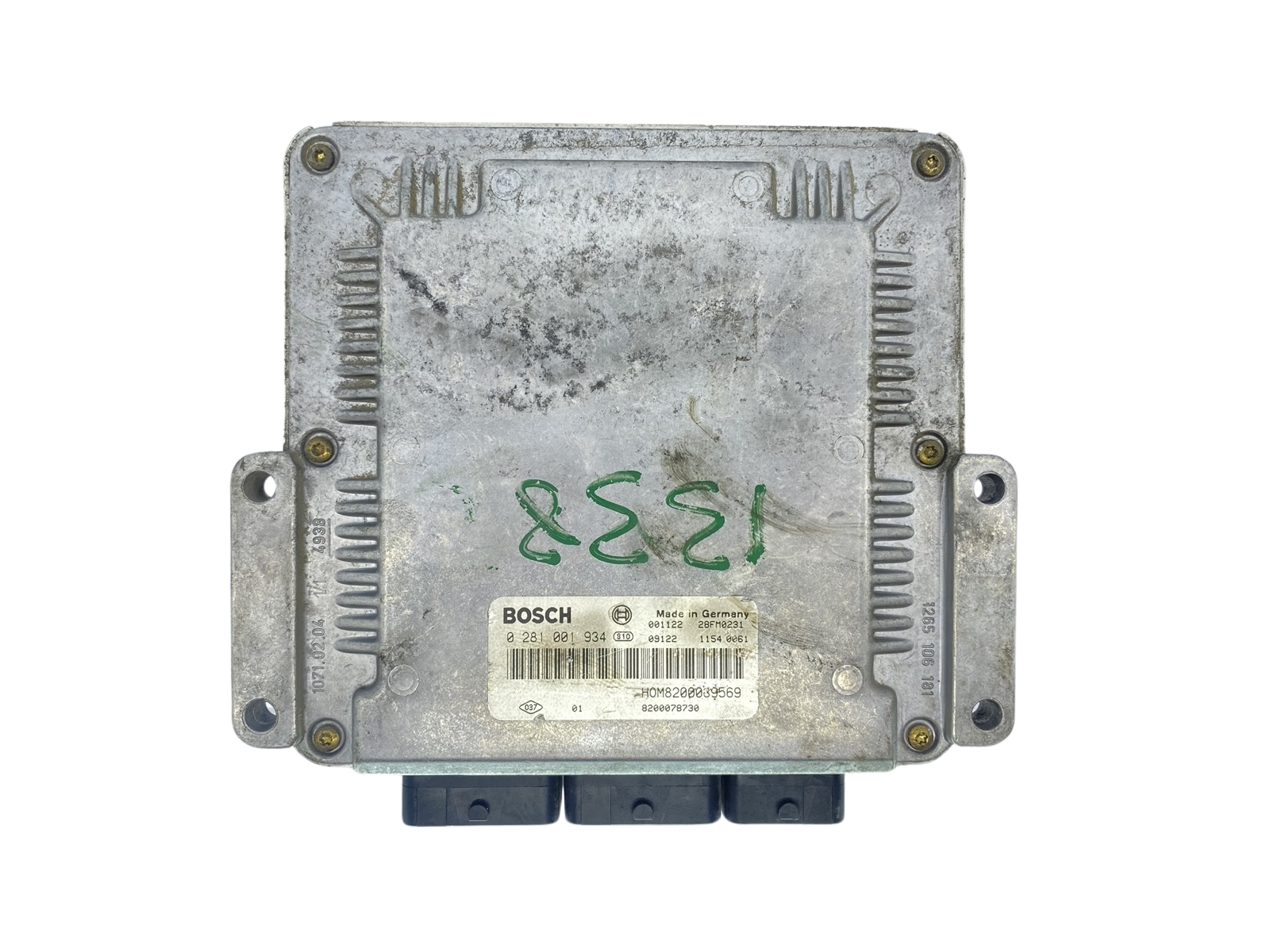 Ohjausyksikkö 8200039569 8200078730 0281001934 Renault Bosch 63246 main product photo