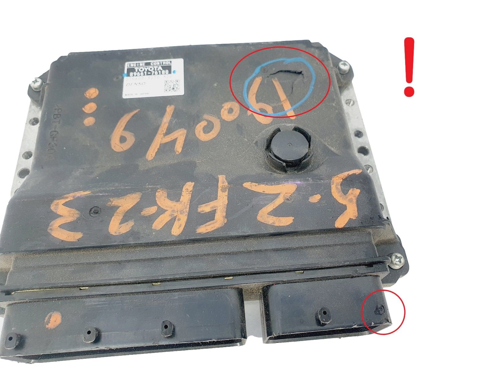 Ohjausyksikkö 89661-76180 275600-3270 Toyota Denso main product photo