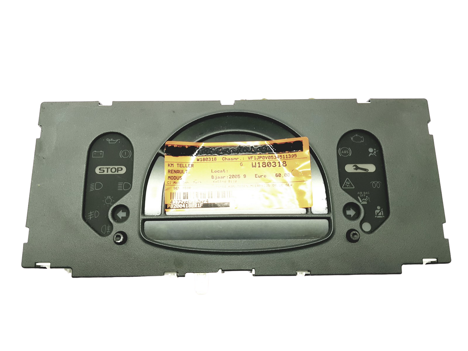 Nopeusmittari Renault Modus 8200418021 F 32483 main product photo