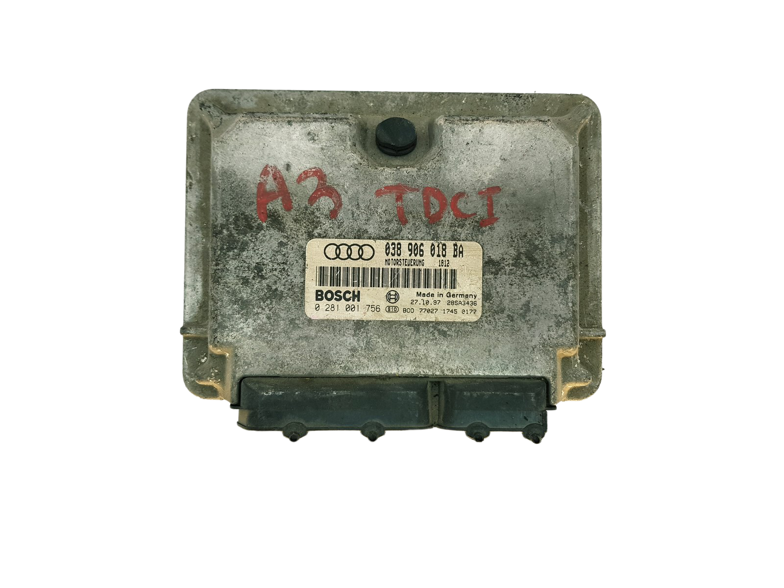 Ohjausyksikkö 038906018BA 0281001756 Audi Bosch 33026 main product photo