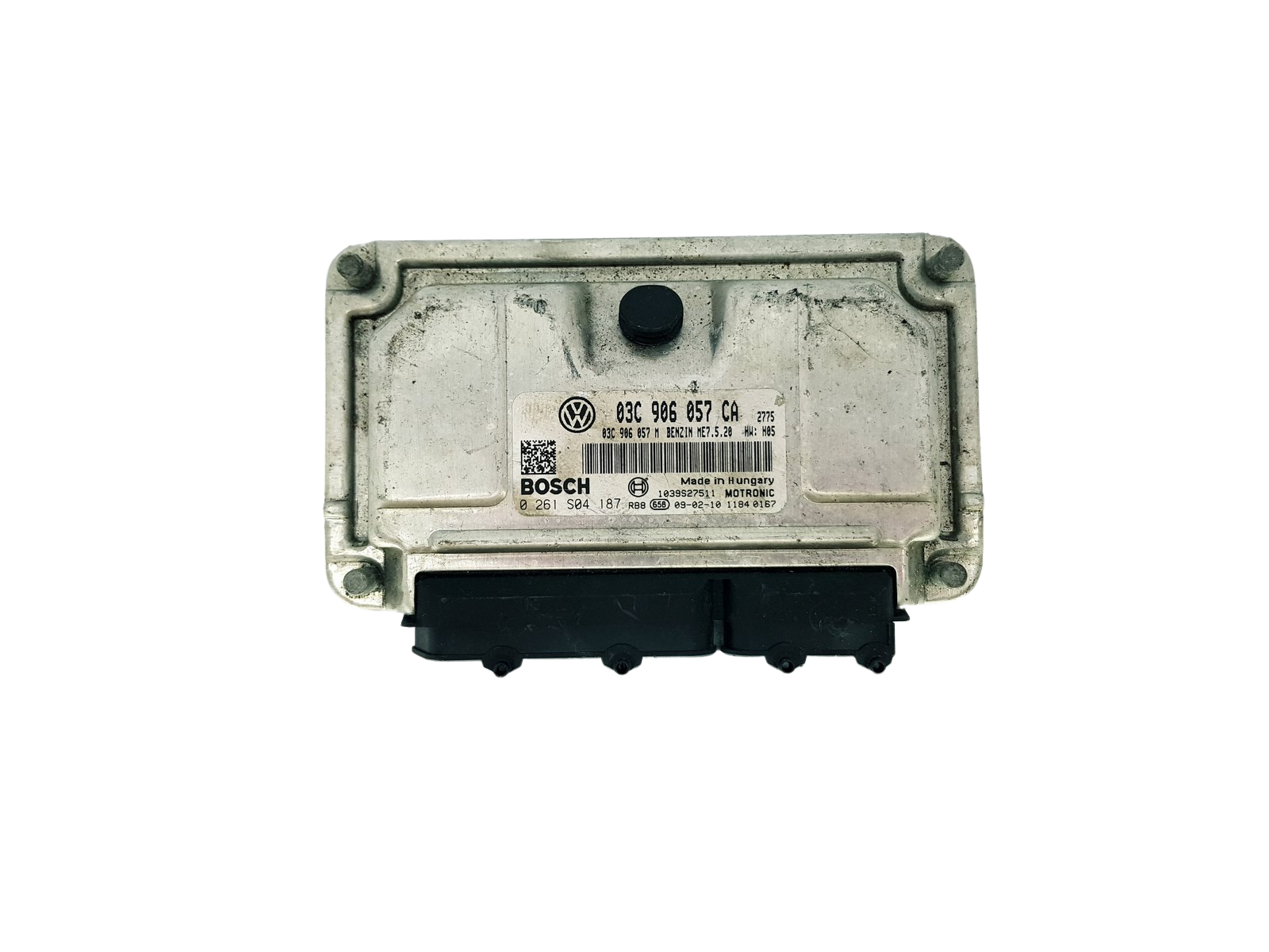 Ohjausyksikkö 03C906057CA 0261S04187 VW Bosch 34100 main product photo