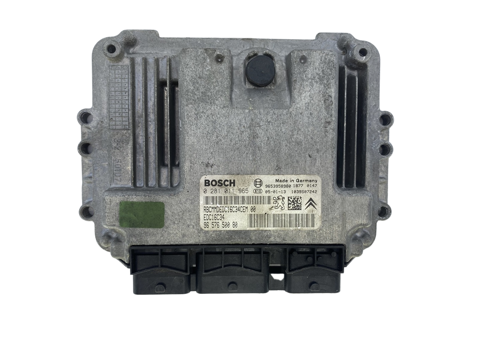 Ohjausyksikkö 9657650080 0281011965 9653958980 PSA Bosch 52305 main product photo