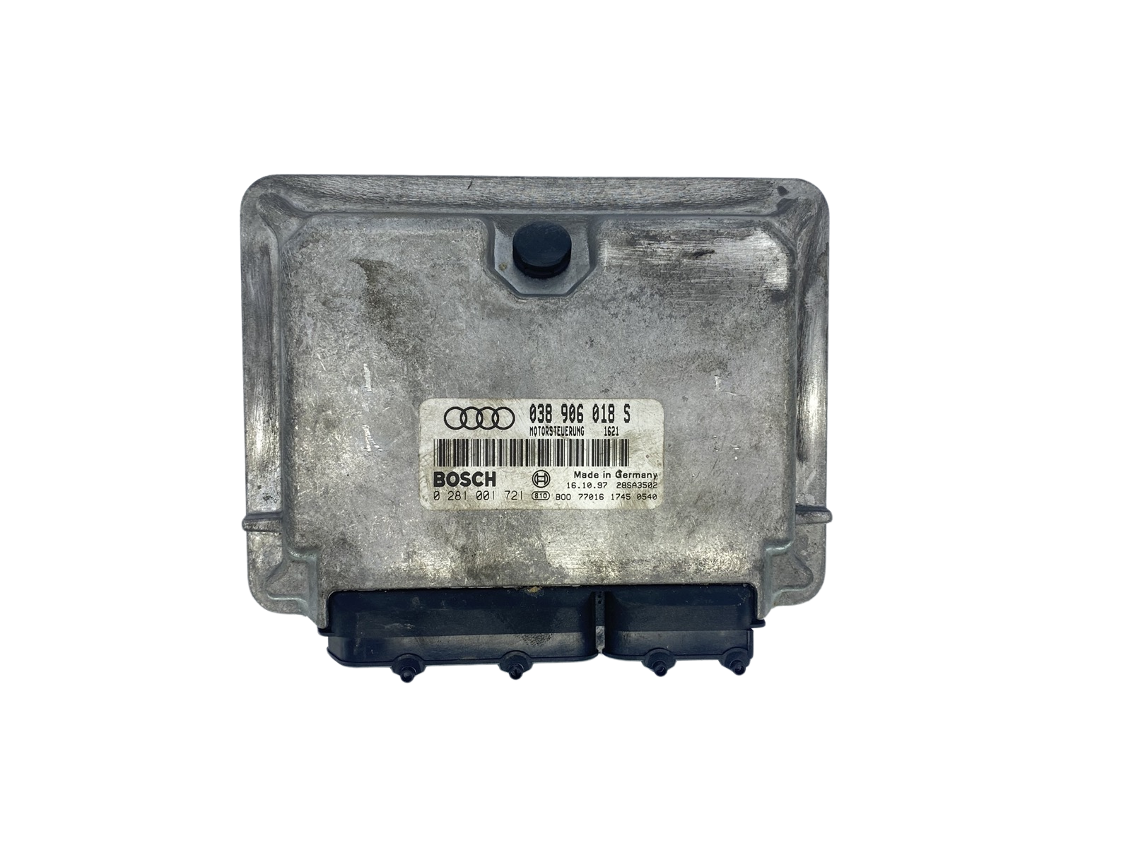 Ohjausyksikkö 038906018S 0281001721 Audi Bosch 62976 main product photo