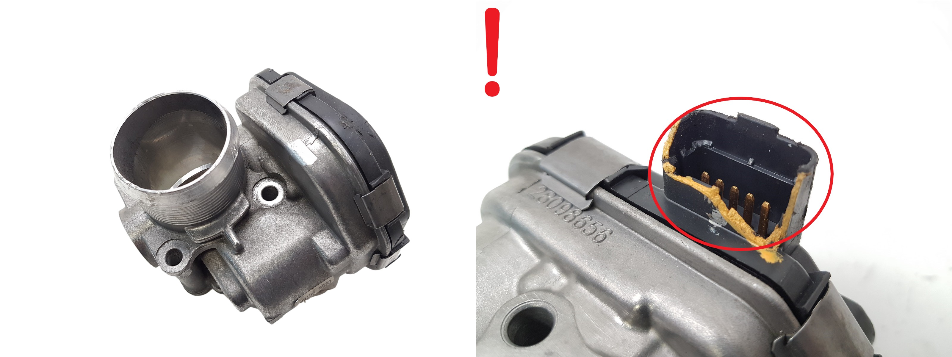Kaasuläpän venttiili Citroen Peugeot 9673534480 1.6 HDI Delphi 1184 main product photo