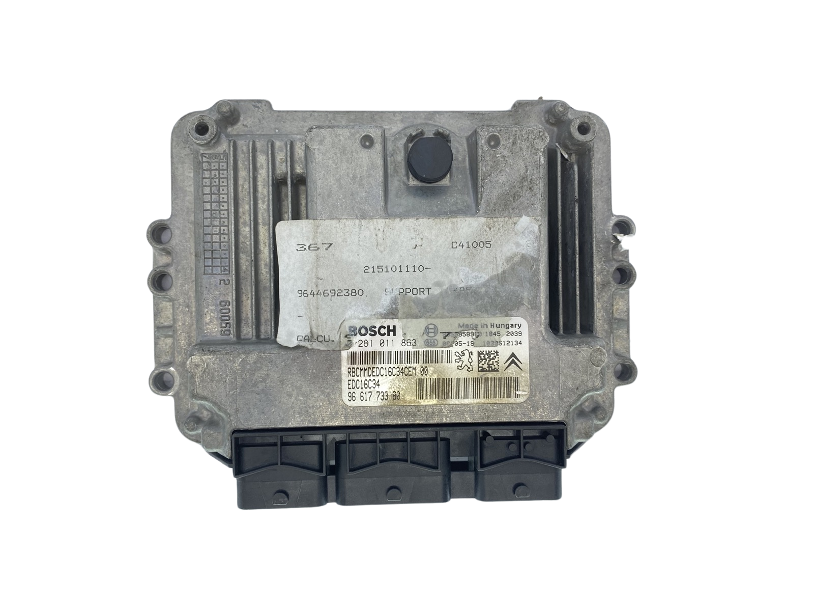 Ohjausyksikkö 0281011863 9661773380 9653958980 PSA Bosch 63567 main product photo