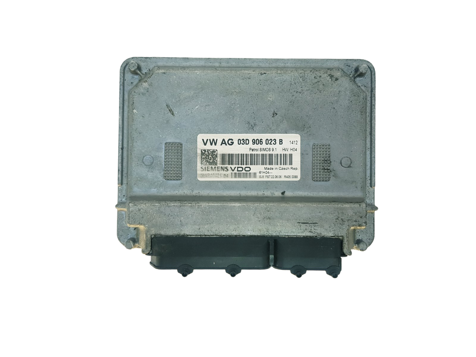 Ohjausyksikkö 03D906023B 5WP40421 04 VW Seat Siemens 32446 main product photo