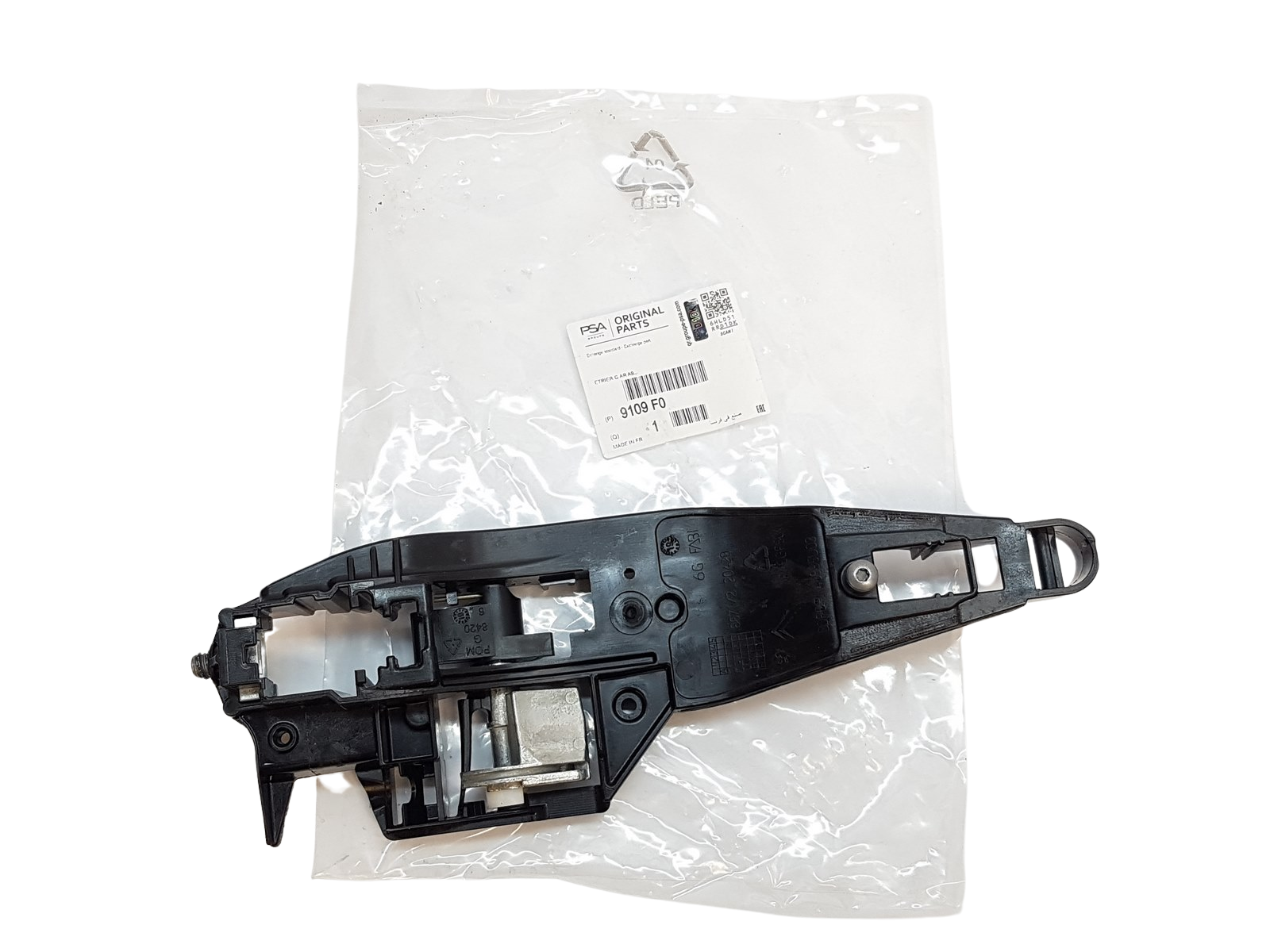 Ovenkahvan vahvike Citroen Peugeot 9109F0 9672961580 Alkuperäinen main product photo