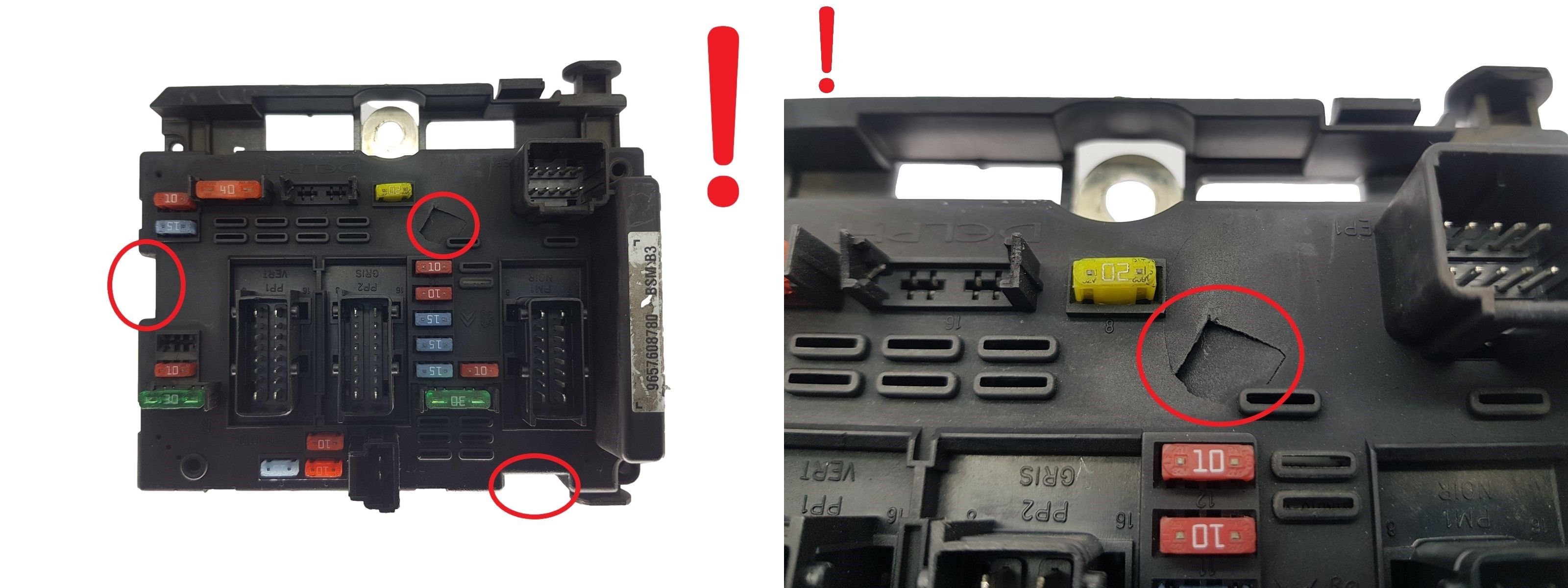 Ohjausyksikkö BSM B3 9657608780 PSA Delphi 2026 main product photo