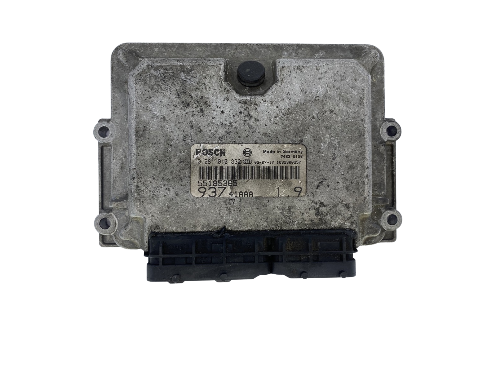 Ohjausyksikkö 55185365 0281010332 41AAA Alfa Romeo Bosch 53288 main product photo