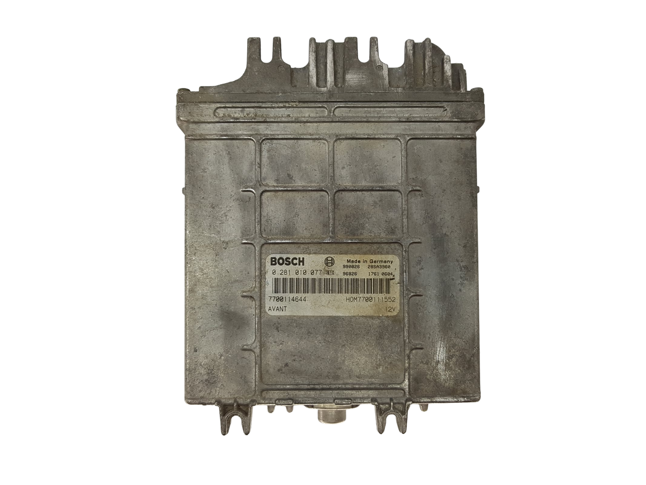 Ohjausyksikkö 0281010077 7700114644 7700111552 Renault Bosch 15046 main product photo