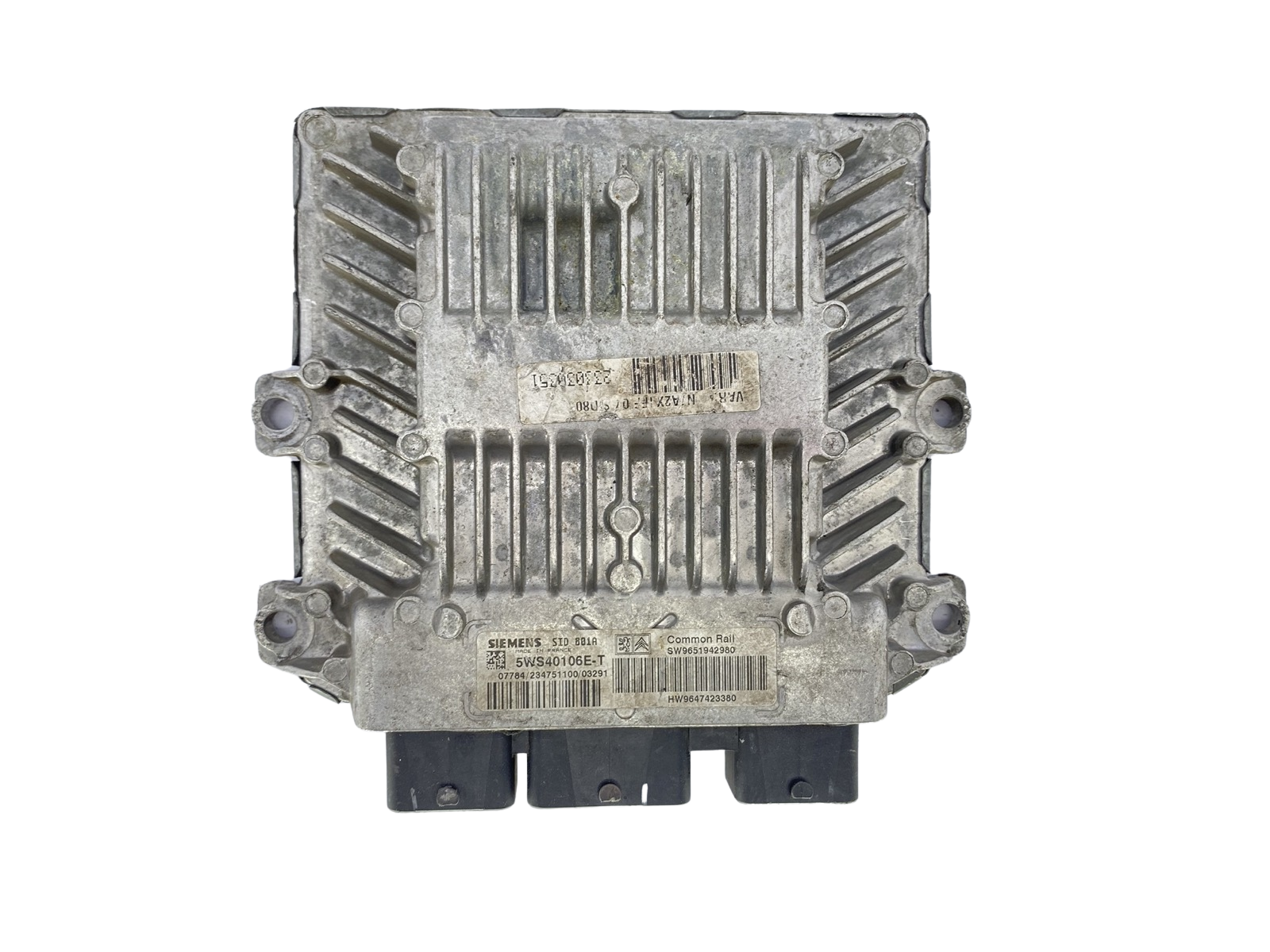 Ohjausyksikkö 5WS40106E-T 9651942980 9647423380 PSA Siemens 59734 main product photo